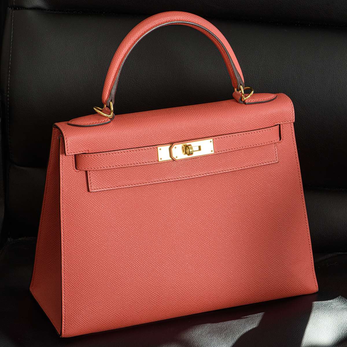 Hermès Rose Jaipur Epsom Sellier Kelly 28 PHW, myGemma, QA